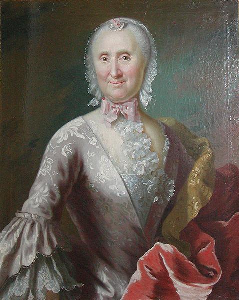 Johan Werder Portrait of Elisabeth Woldike Germany oil painting art